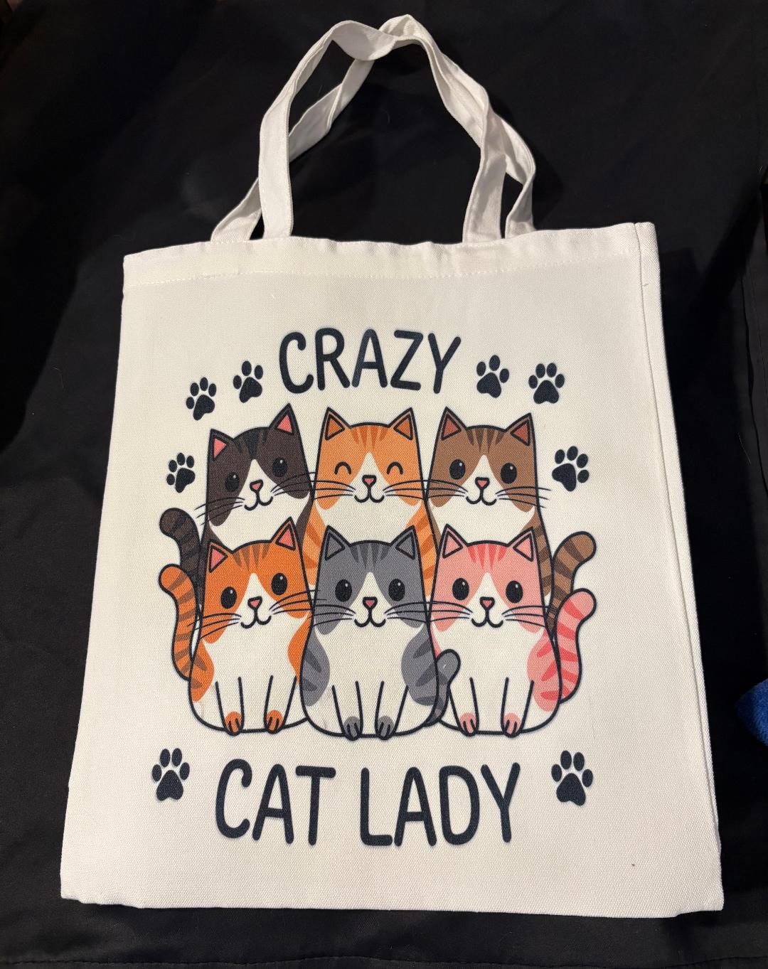 Crazy Cat Lady Tote Bag