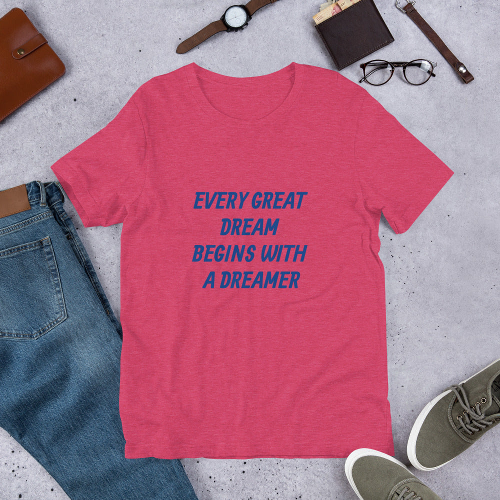 Dreamer Short-Sleeve Unisex T-Shirt