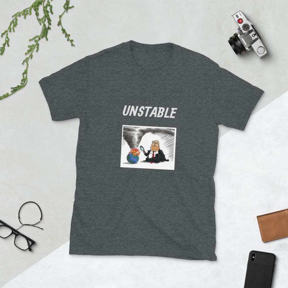 Trump Unstable Short-Sleeve Unisex T-Shirt