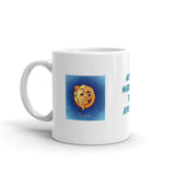 Zodiac Sign Aries Design  White Glossy Mug