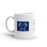Zodiac Sign Gemini Design White Glossy Mug