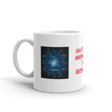 Zodiac Sign Sagittarius Design White Glossy Mug
