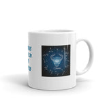 Zodiac Sign Taurus Design White Glossy Mug