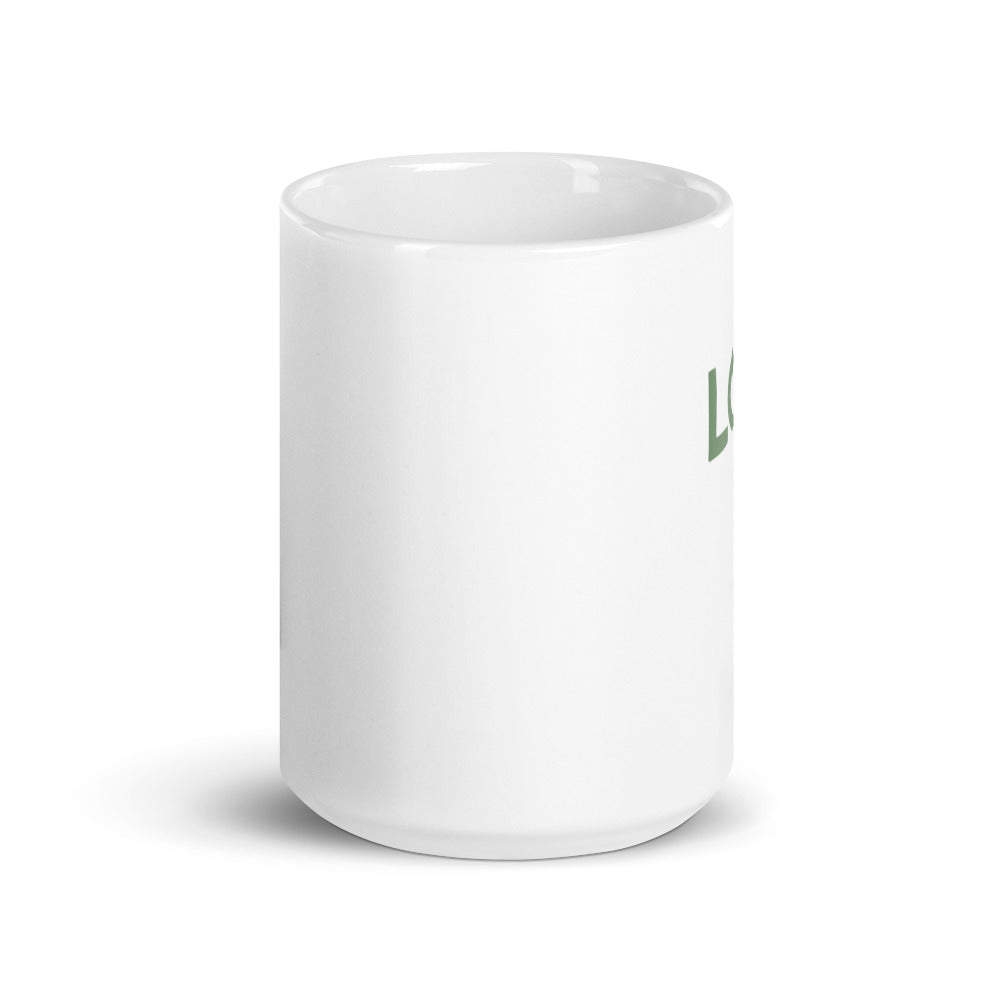 Love White Glossy Mug