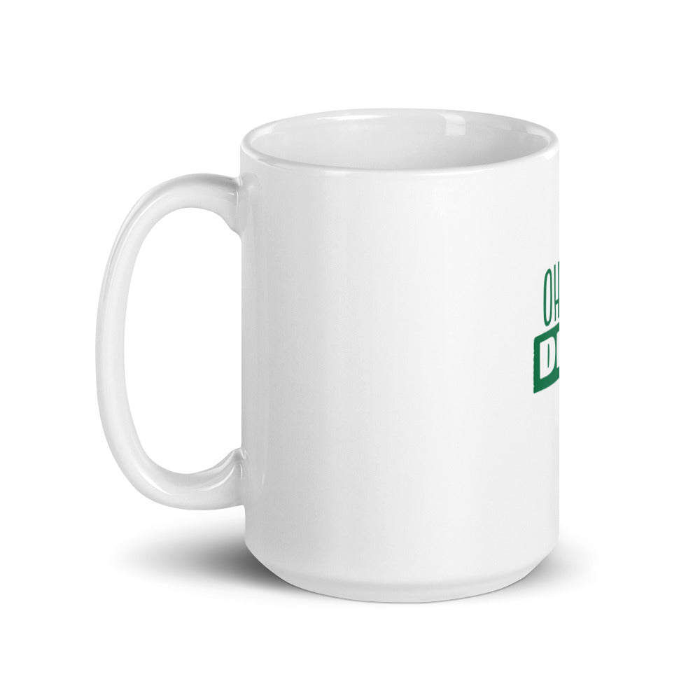 Winter Holiday White Glossy Mug