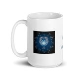 Zodiac Sign Leo Design White Glossy Coffee Mug