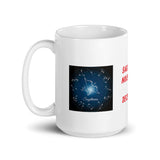 Zodiac Sign Sagittarius Design White Glossy Mug
