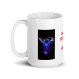 Zodiac Sign Capricorn Design White Glossy Mug