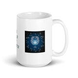 Zodiac Sign Leo Design White Glossy Coffee Mug