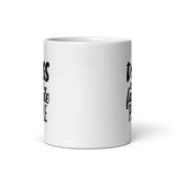 Dogs are My Favorite People White Glossy Mug