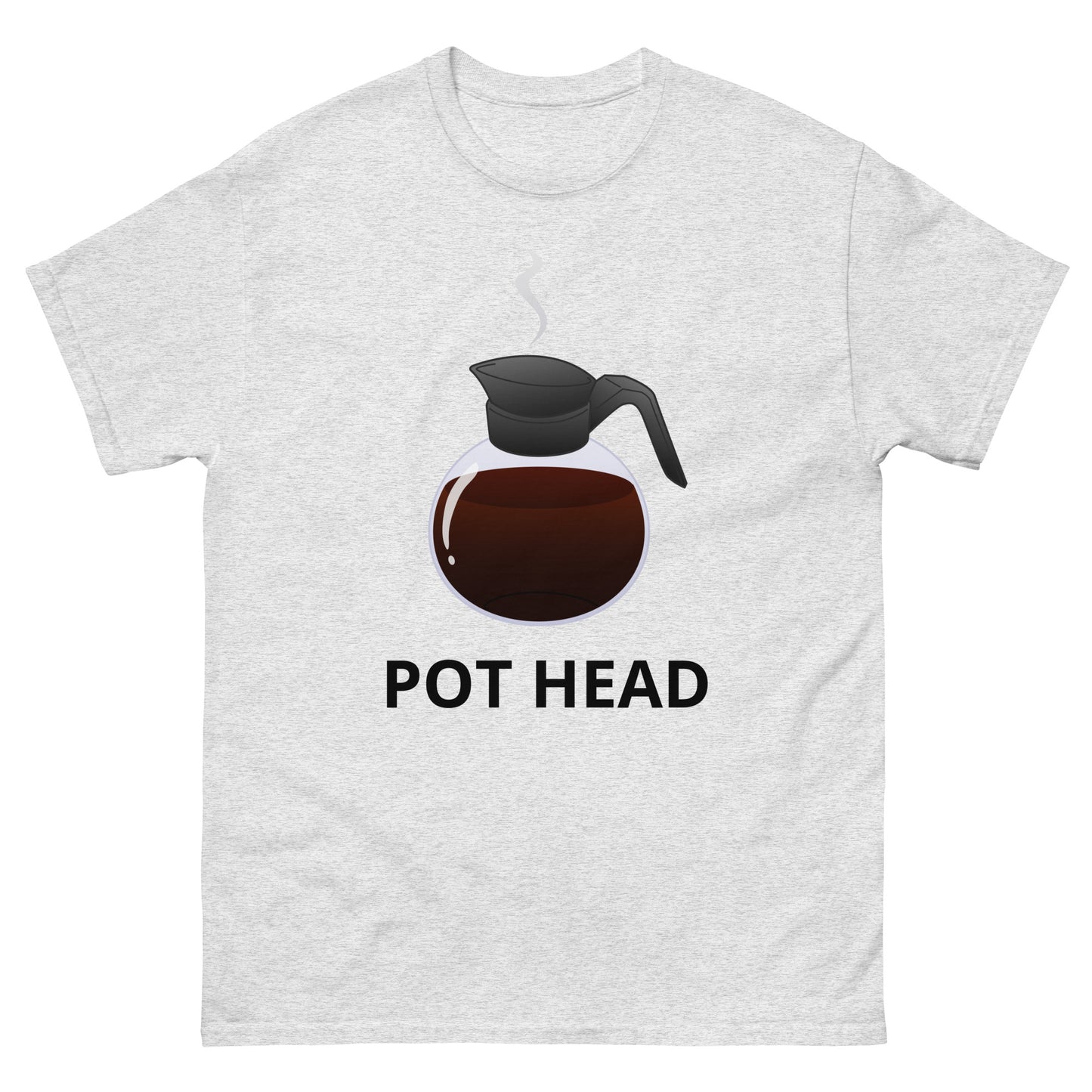 Comic Pot Head T-Shirt Men's Classic Tee Gildan 5000