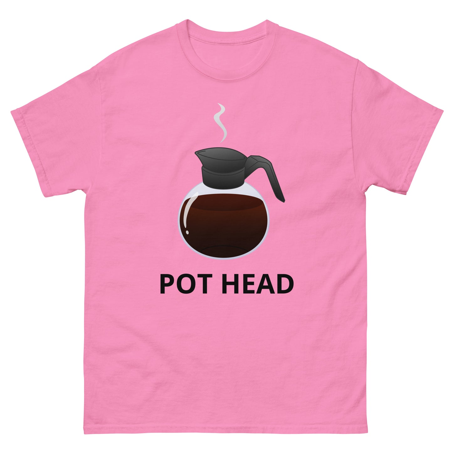 Comic Pot Head T-Shirt Men's Classic Tee Gildan 5000