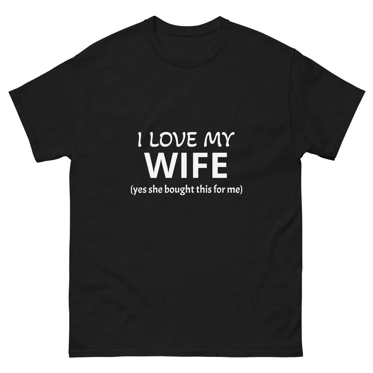 Yes I Love My Wife Men's Classic Tee