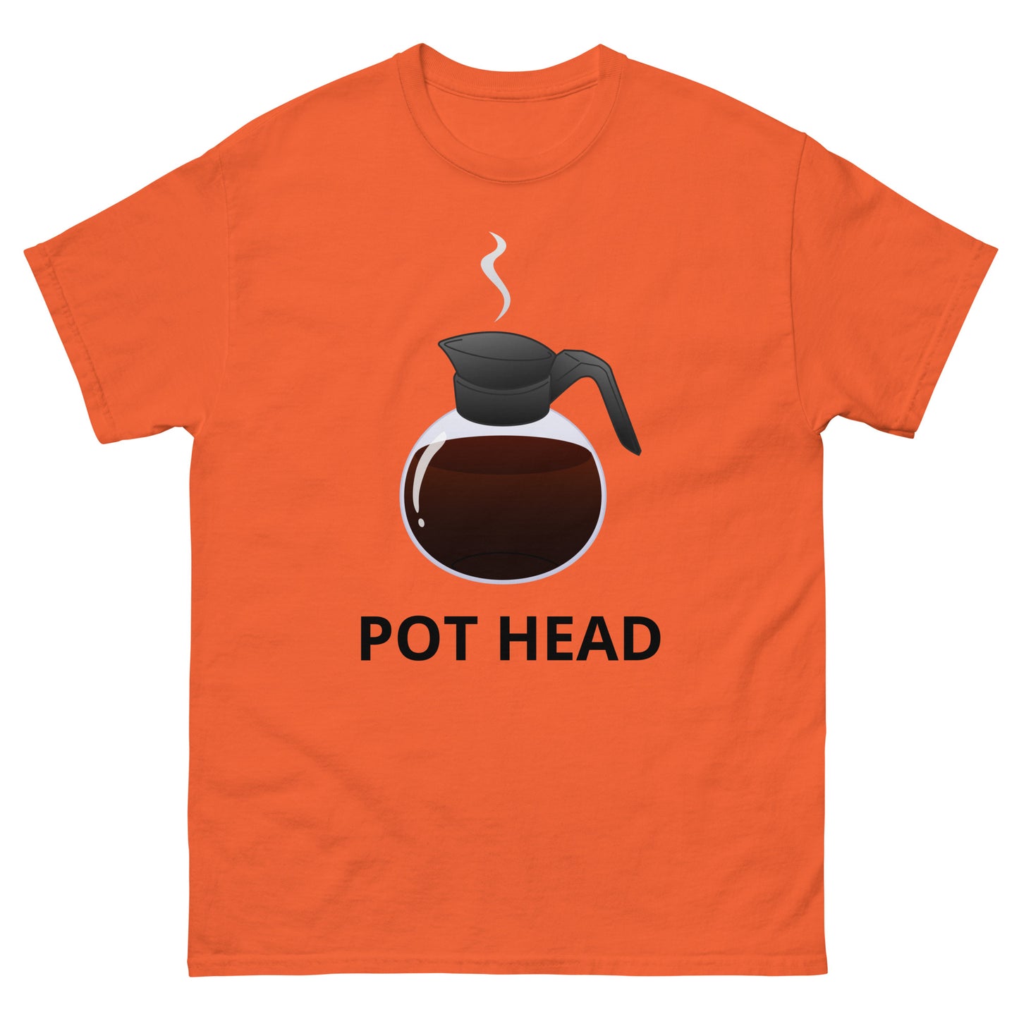 Comic Pot Head T-Shirt Men's Classic Tee Gildan 5000