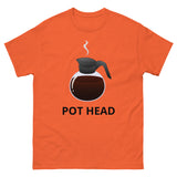 Comic Pot Head T-Shirt Men's Classic Tee Gildan 5000