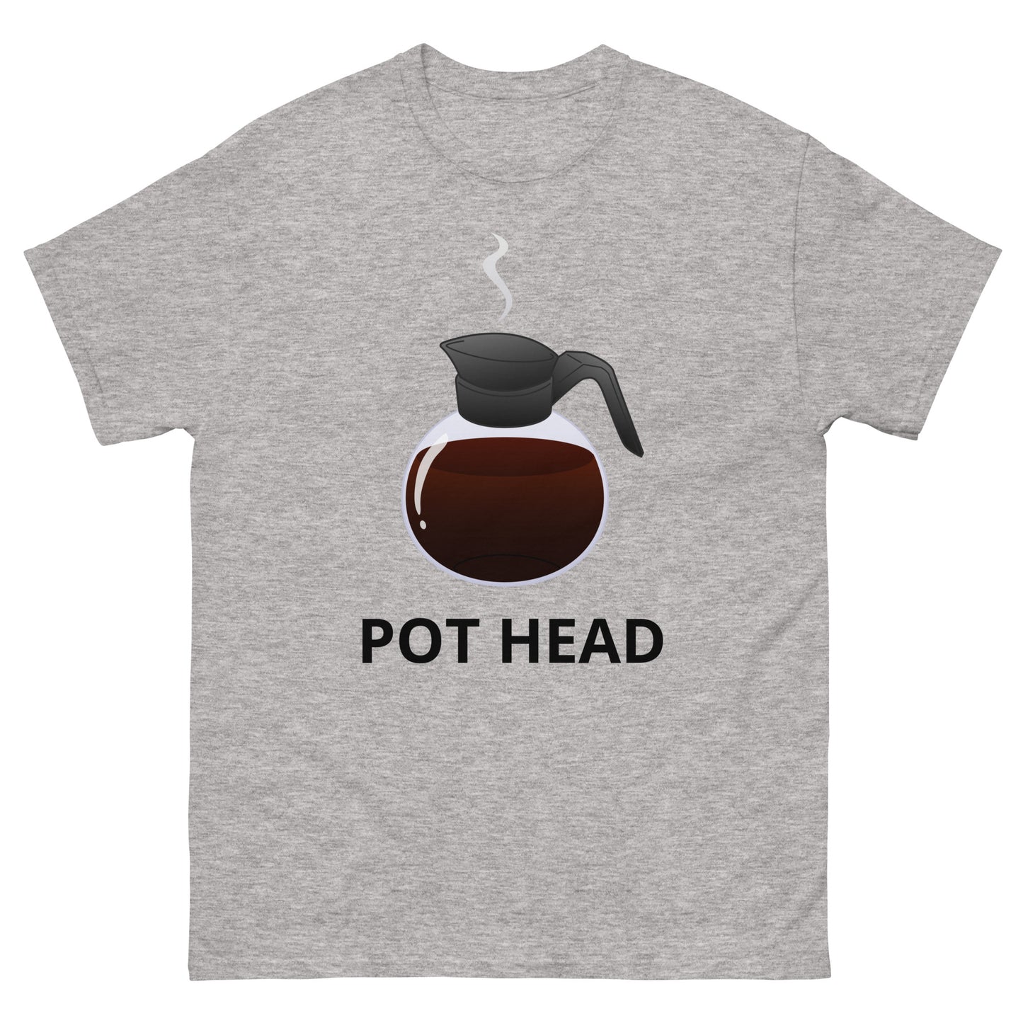 Comic Pot Head T-Shirt Men's Classic Tee Gildan 5000