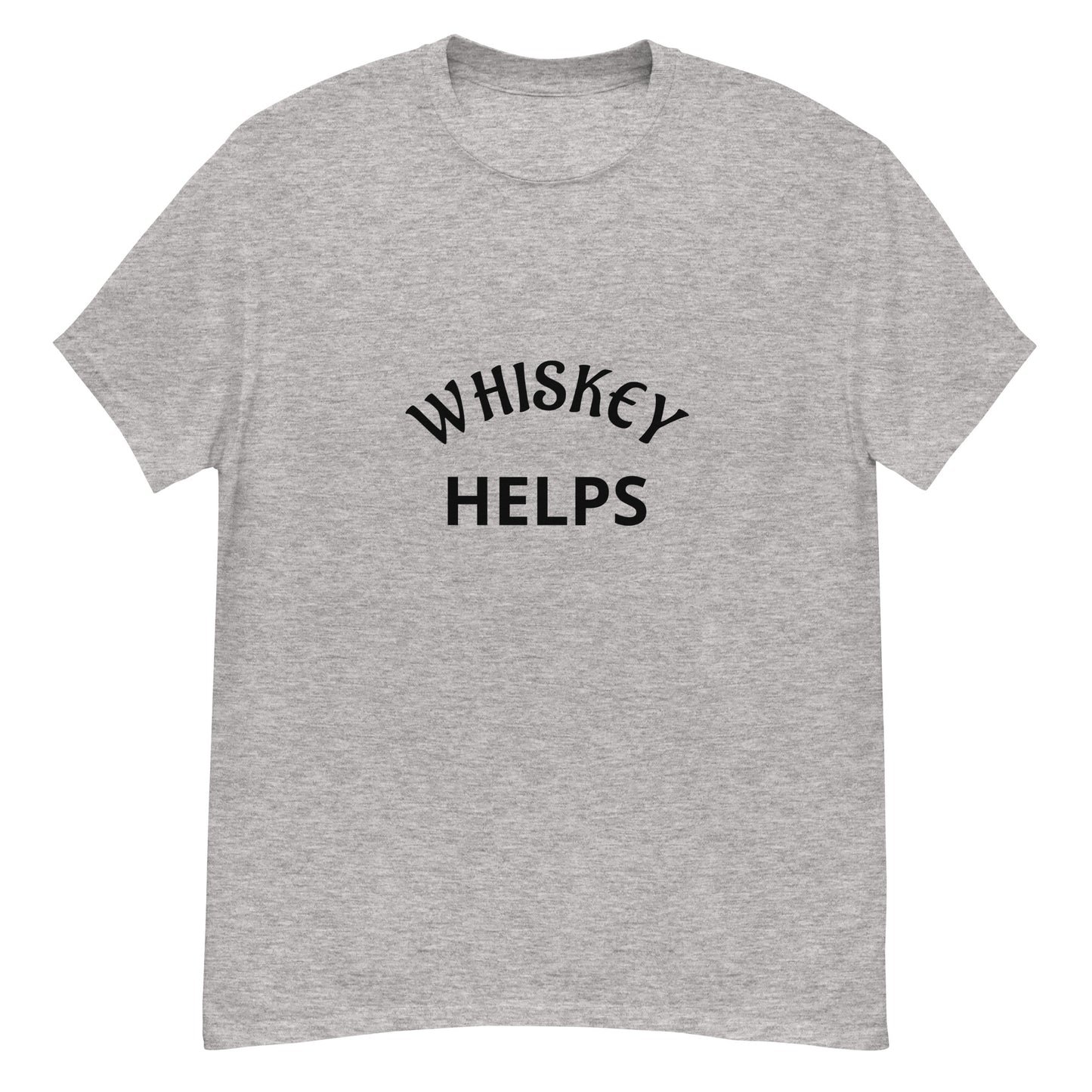 Whiskey Helps Gildan 5000 Men's Classic Tee