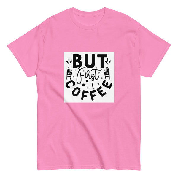 Unisex Classic Gildan 5000 T-Shirt Coffee First