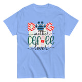Unisex Classic Gildan 5000 T-Shirt Dog Mother Coffee Lover