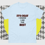 Unisex Classic Gildan 5000 T-Shirt I Know I am the Best