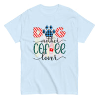 Unisex Classic Gildan 5000 T-Shirt Dog Mother Coffee Lover
