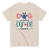 Unisex Classic Gildan 5000 T-Shirt Dog Mother Coffee Lover