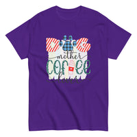 Unisex Classic Gildan 5000 T-Shirt Dog Mother Coffee Lover