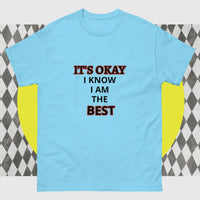 Unisex Classic Gildan 5000 T-Shirt I Know I am the Best