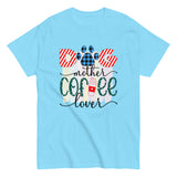 Unisex Classic Gildan 5000 T-Shirt Dog Mother Coffee Lover