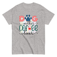 Unisex Classic Gildan 5000 T-Shirt Dog Mother Coffee Lover