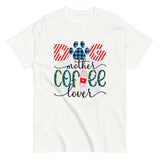Unisex Classic Gildan 5000 T-Shirt Dog Mother Coffee Lover