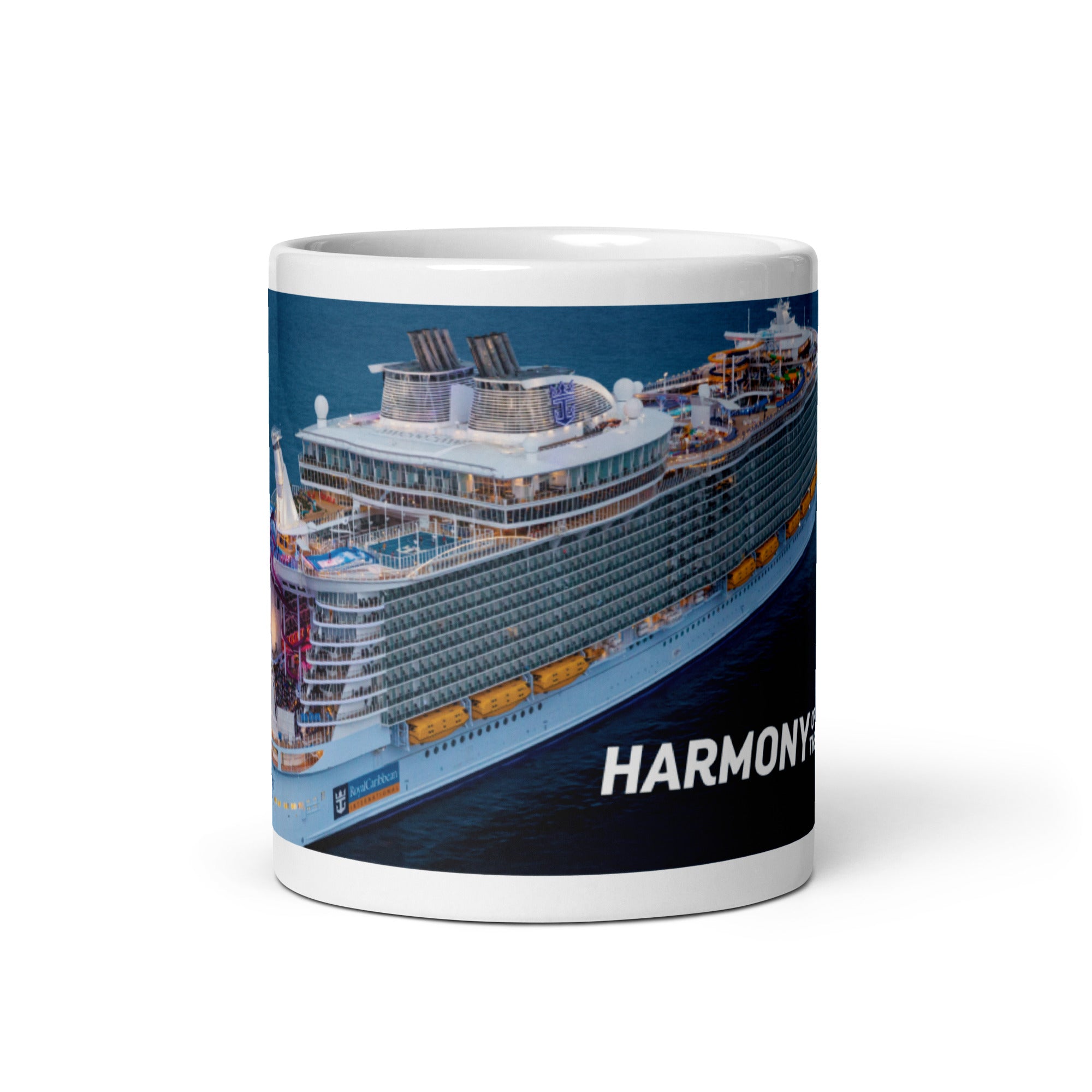 Cruise Ship White Glossy Mug