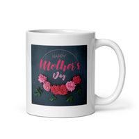 White glossy mug