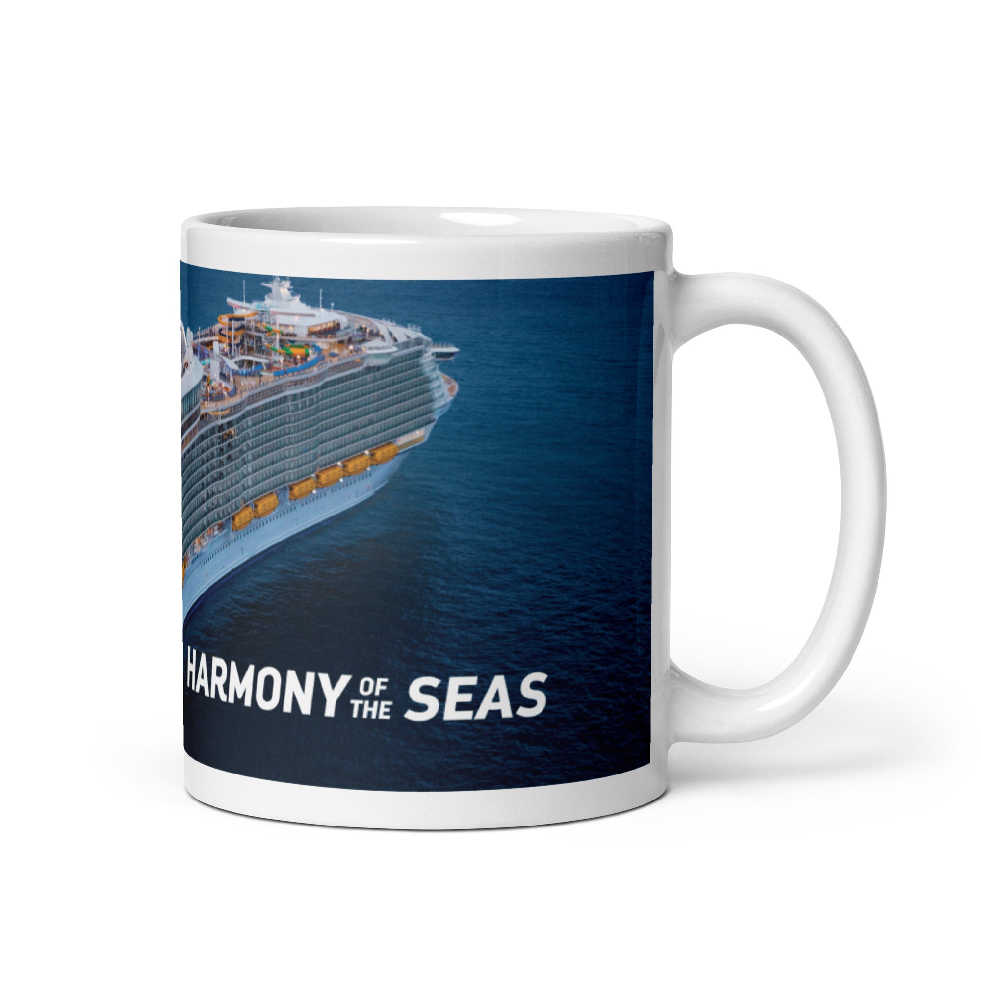 Cruise Ship White Glossy Mug