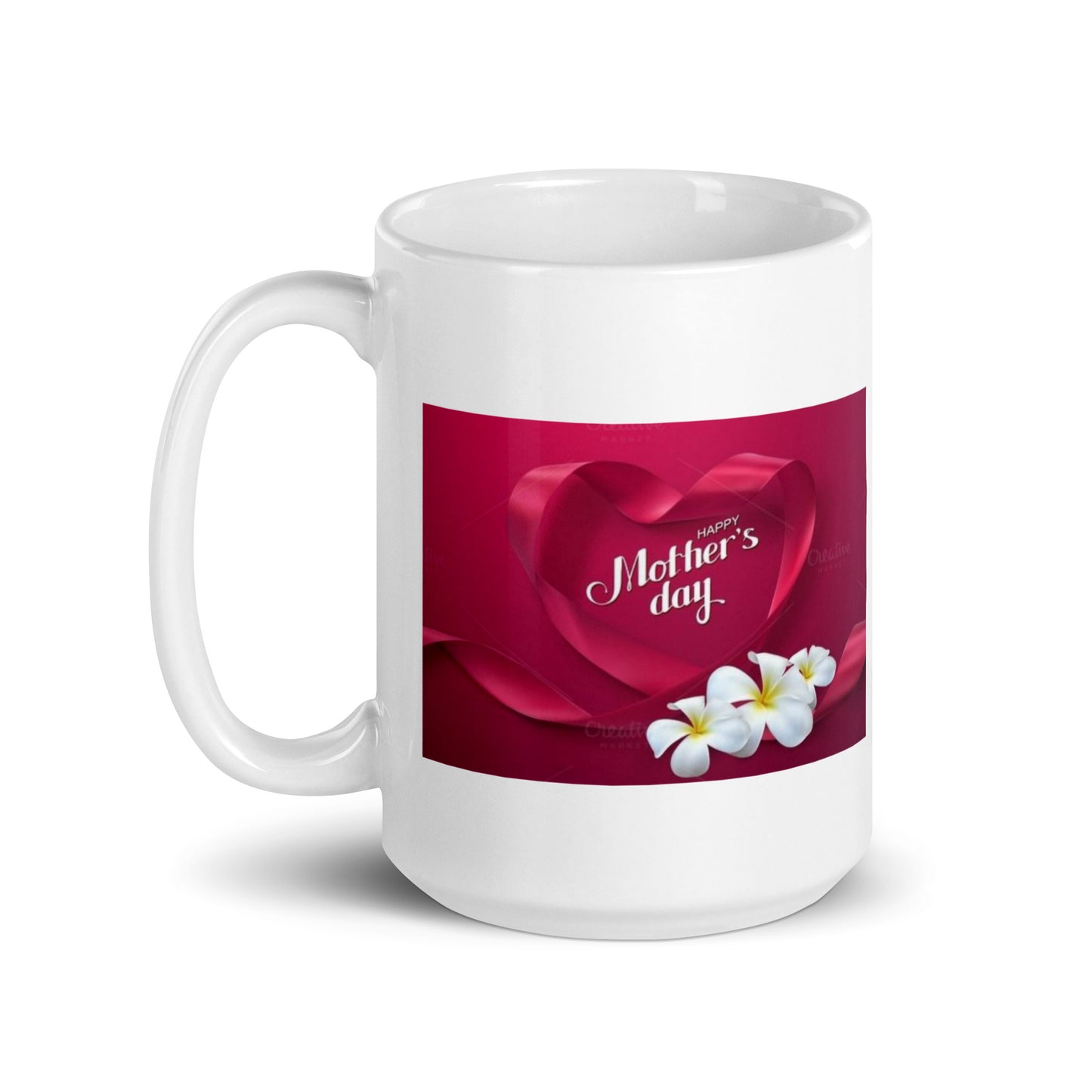 Mothers Day Designer White Glossy Coffee Mug