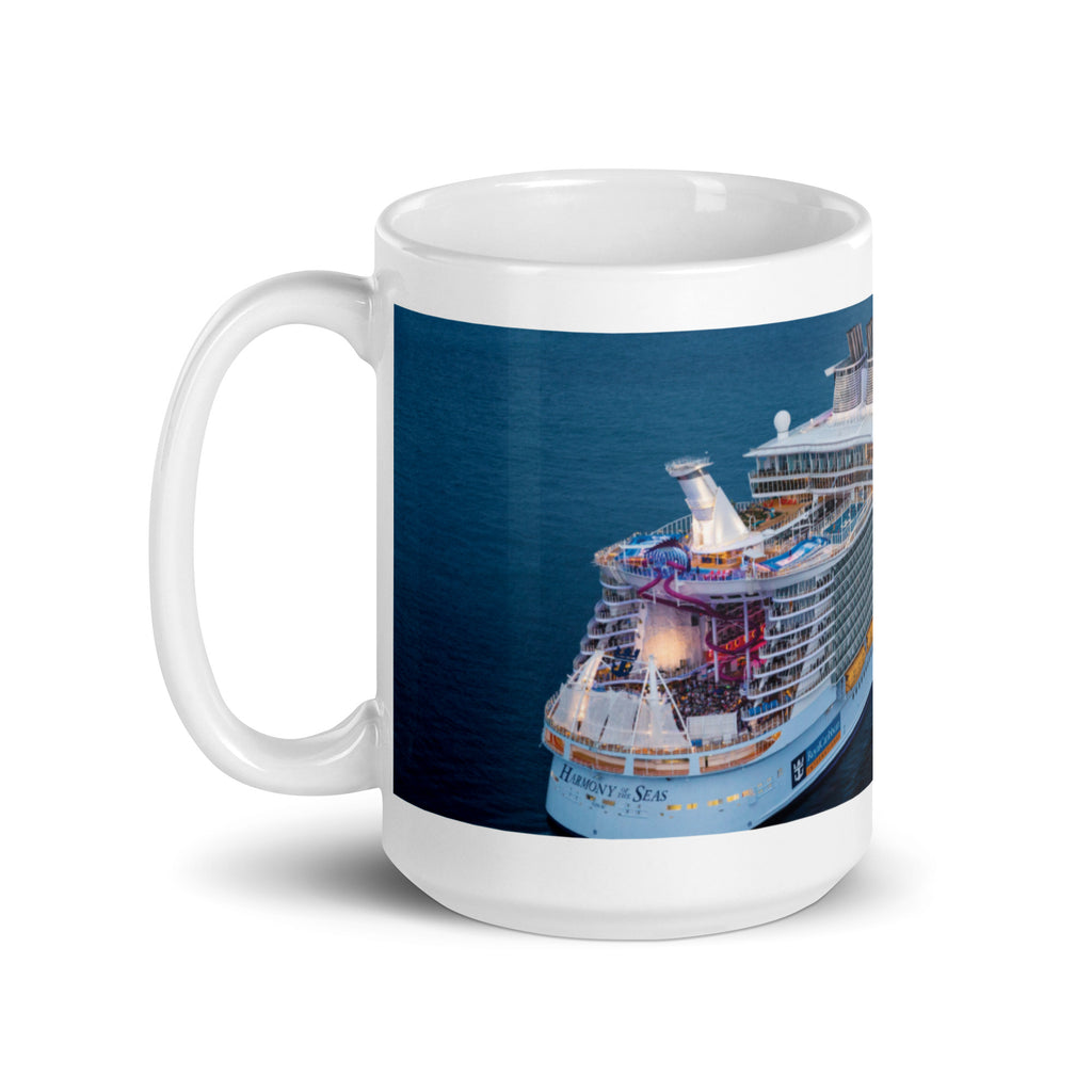 Cruise Ship White Glossy Mug