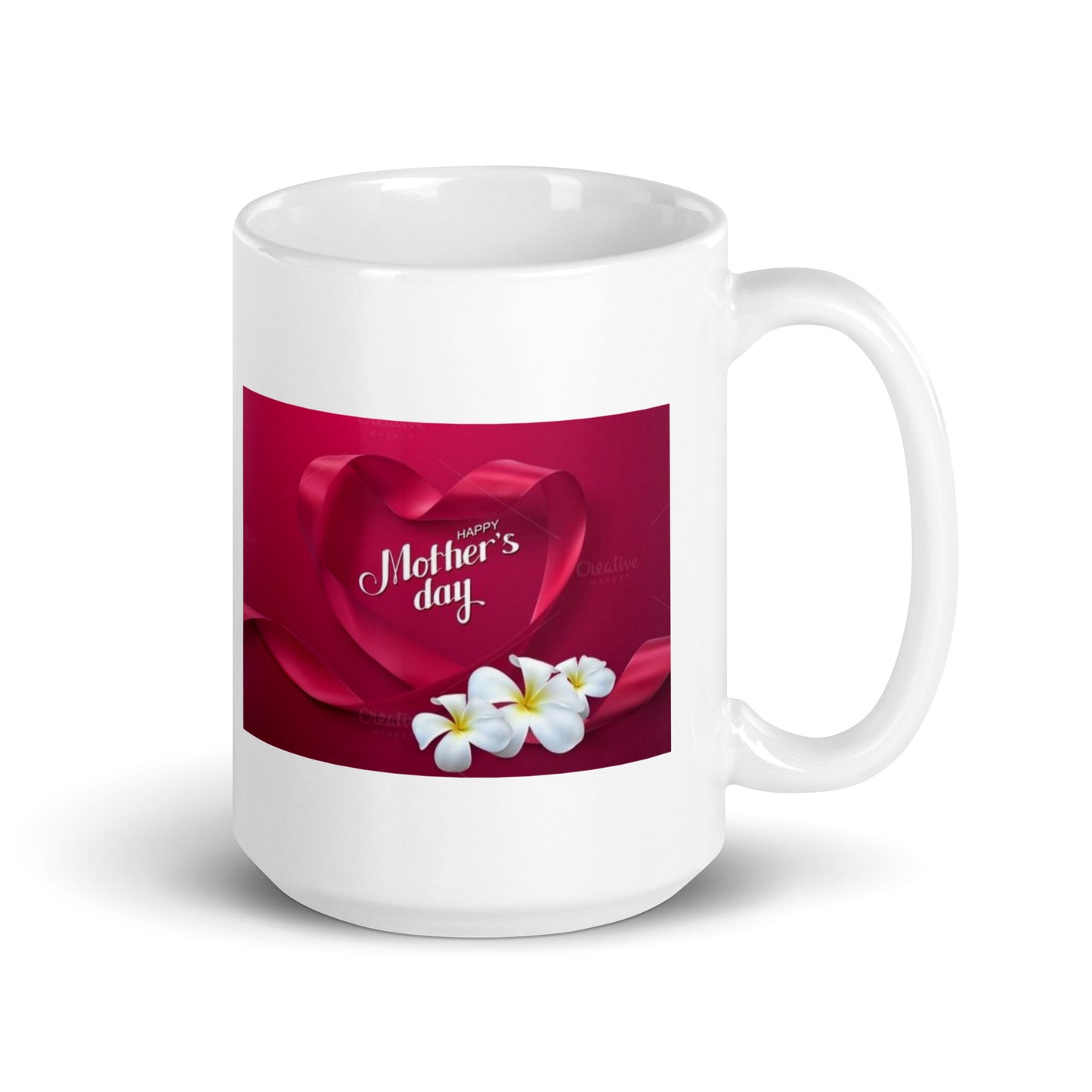 Mothers Day Designer White Glossy Coffee Mug