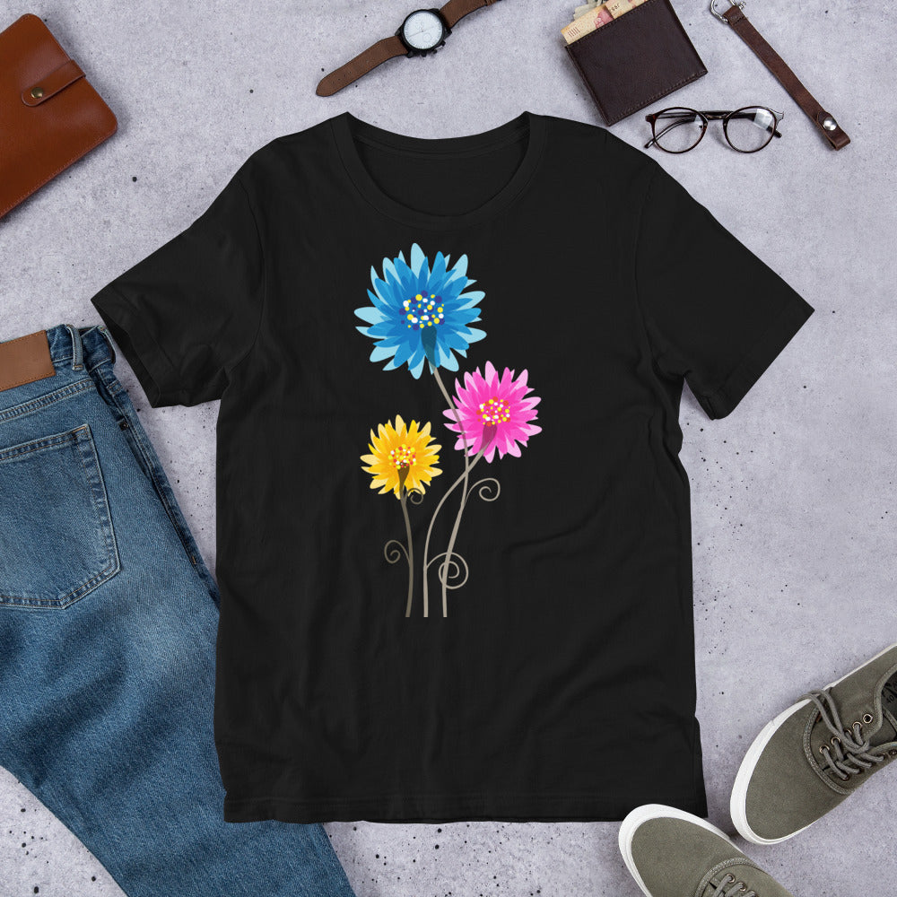 Flowers Short-Sleeve Unisex T-Shirt