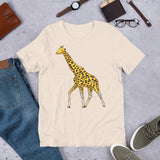 Giraffe Short-Sleeve Unisex T-Shirt