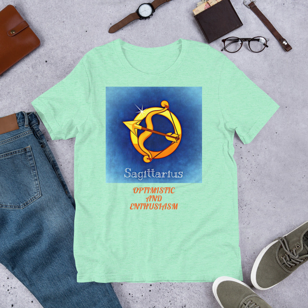Bella+Canvas 3001 Unisex Premium T-Shirt Zodiac Sagittarius