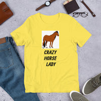 Crazy Horse Lady Short-Sleeve Unisex T-Shirt