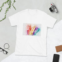 Colorful Feathers Short-Sleeve Unisex T-Shirt