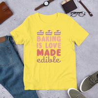 Baking is Love Short-Sleeve Unisex T-Shirt