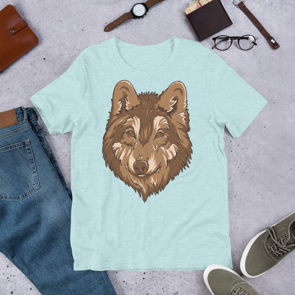 Wild Animal Wolf Short-Sleeve Unisex T-Shirt