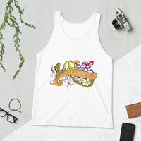 Love and Peace Unisex Tank Top
