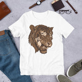 Wild Animal Tiger Short-Sleeve Unisex T-Shirt