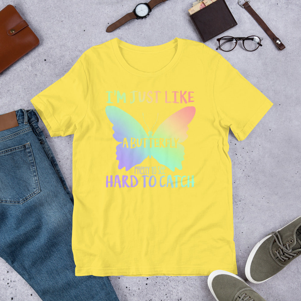 Like a Butterfly Short-Sleeve Unisex T-Shirt