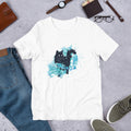 Black Cat Short-Sleeve Unisex T-Shirt