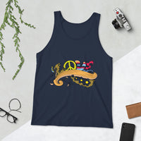 Love and Peace Unisex Tank Top