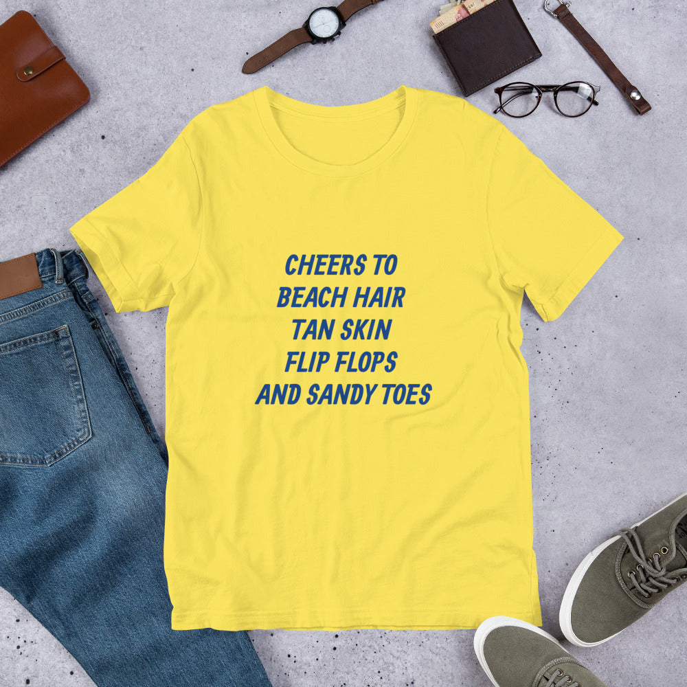 Beach Bum Short-Sleeve Unisex T-Shirt
